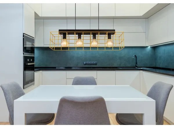 Globo 15530B-4H - Luster na lanku MERRIL 4xE27/60W/230V