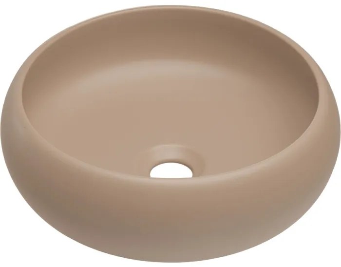 Koupelnová sestava Iconic s deskou, umyvadly, zrcadlem a skříňkami 160 cm kašmírová/dub coast evoke