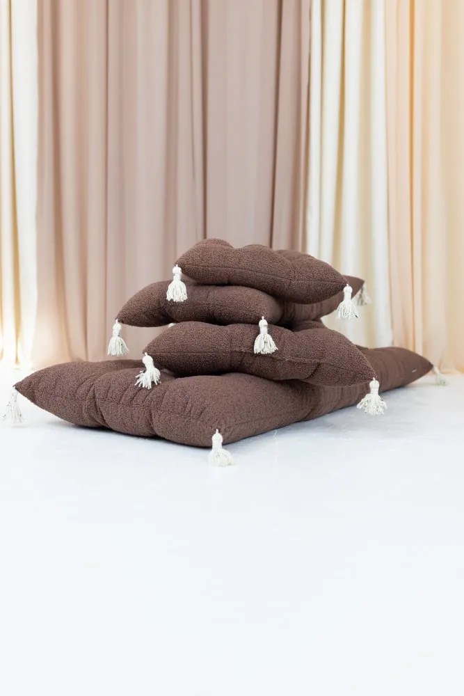 Vankúš do Montessori hojdačky malý SPECIAL Hnedá