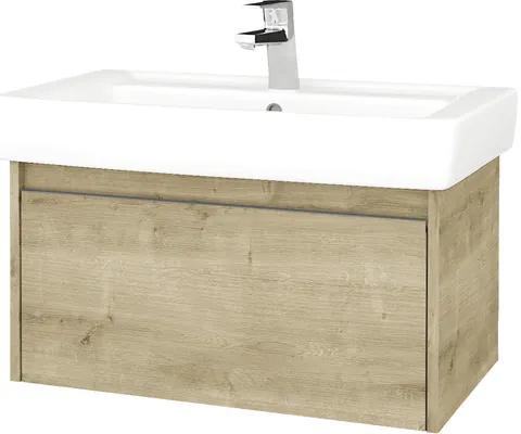 Kúpeľňová skrinka s umývadlom Dřevojas Bono 74,5x39 cm Arlington umývadlo Q 203351