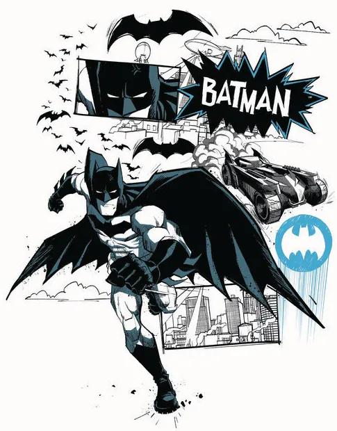 Umelecká tlač Batman - Draw