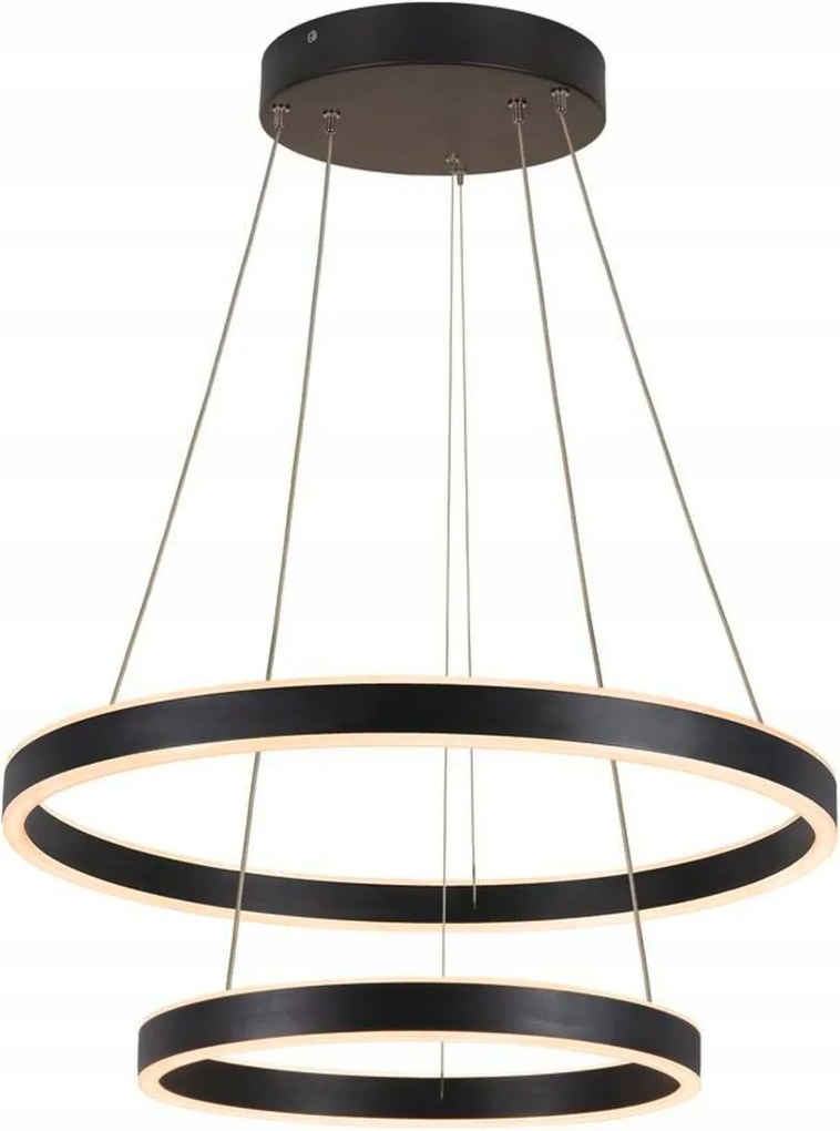 Slv Big White One Double Pd Phase Up/down vnútorné Led závesné svietidlo čierna