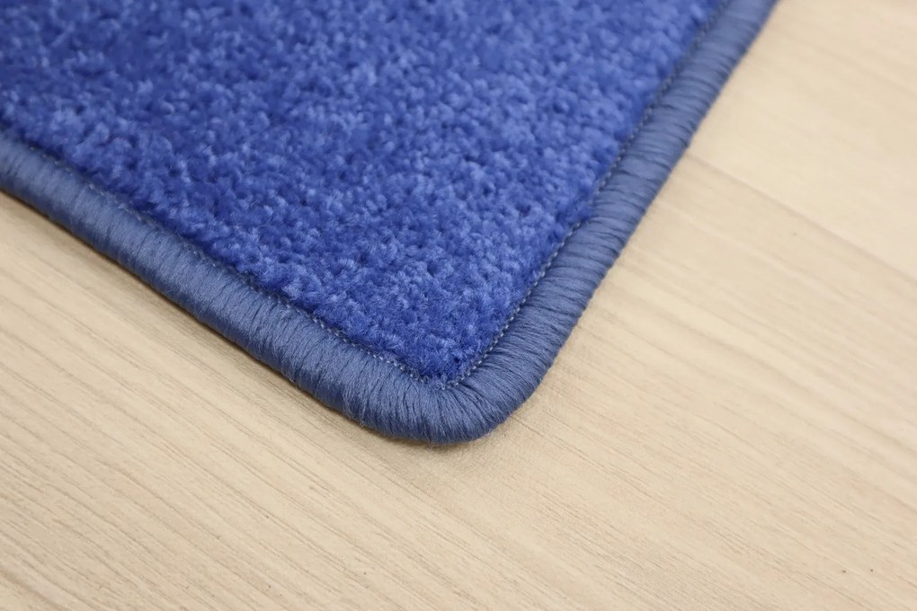 Vopi koberce Kusový koberec Eton modrý 82 štvorec - 80x80 cm