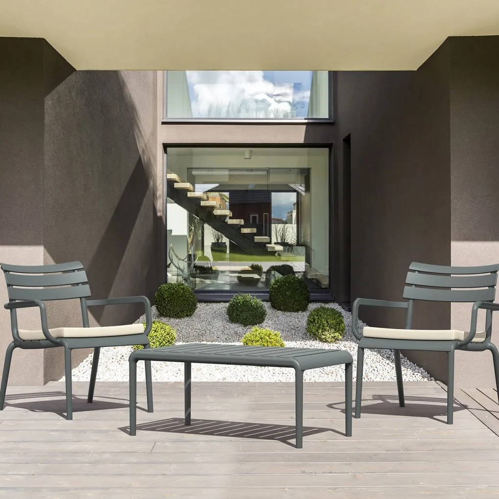 PARIS ZÁHRADNÝ STOLÍK olive green