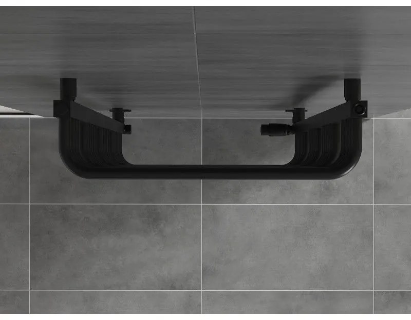 Mexen Apollo, vykurovacie teleso 660 x 550 mm, 384 W, čierna, W117-0660-550-00-70