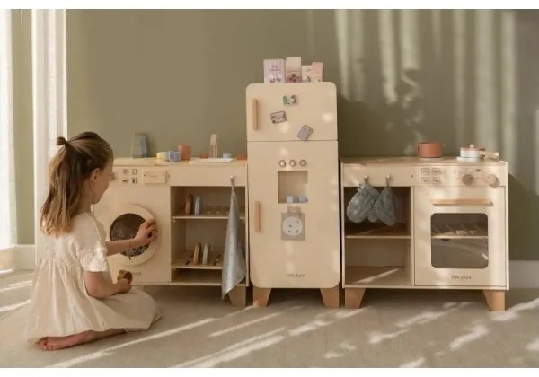 Little Dutch - Drevená chladnička s príslušenstvom