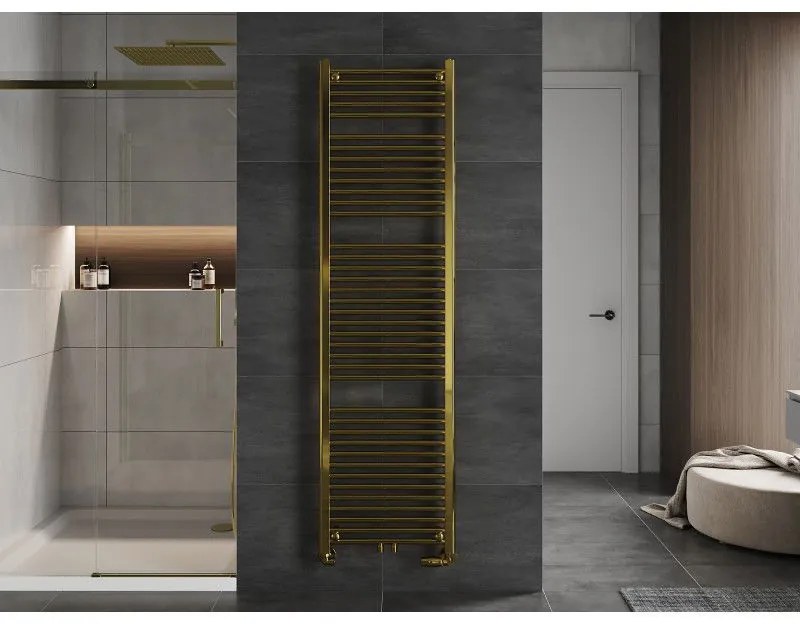 Mexen Mars, vykurovacie teleso 1800x500 mm, 643 W, zlatá lesklá, W110-1800-500-00-50