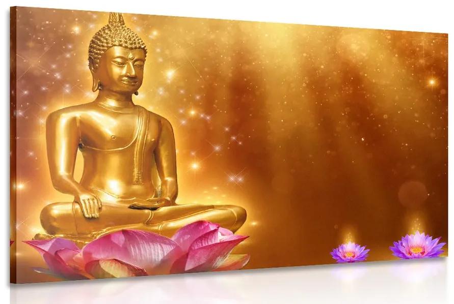 Obraz zlatý Budha Varianta: 90x60