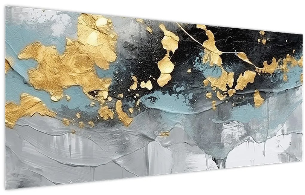 Obraz - Abstrakcia (120x50 cm)