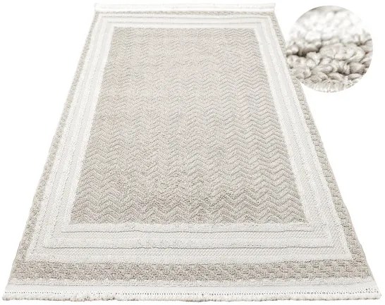 Koberec MILANO 090 svetlohnedý / béžový