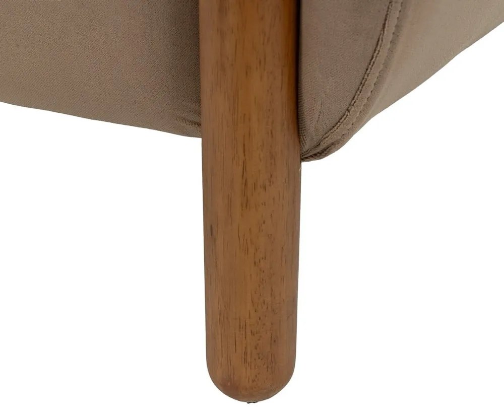 Svetlohnedé kreslo – Ixia