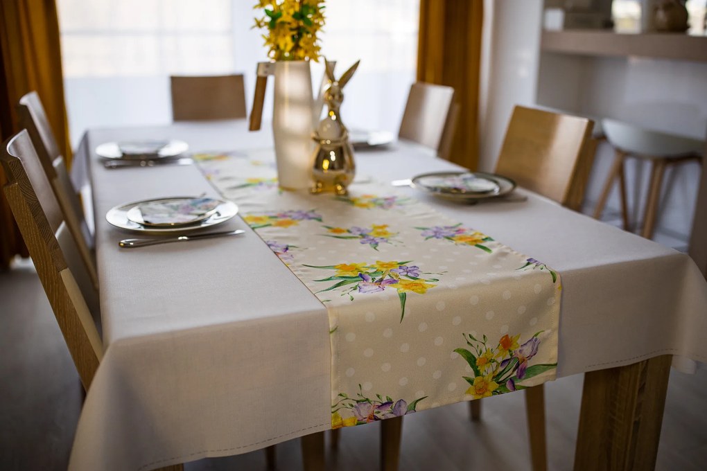 Dekorstudio Veľkonočný behúň s potlačou - Vzor 5 Rozmer behúňa (šírka x dĺžka): 40x110cm