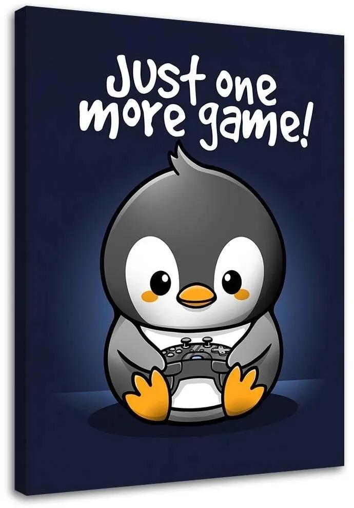 Gario Obraz Hra na tučniaka - Noemi Fadda Rozmery: 60 x 90 cm, Prevedenie: Obraz na plátne