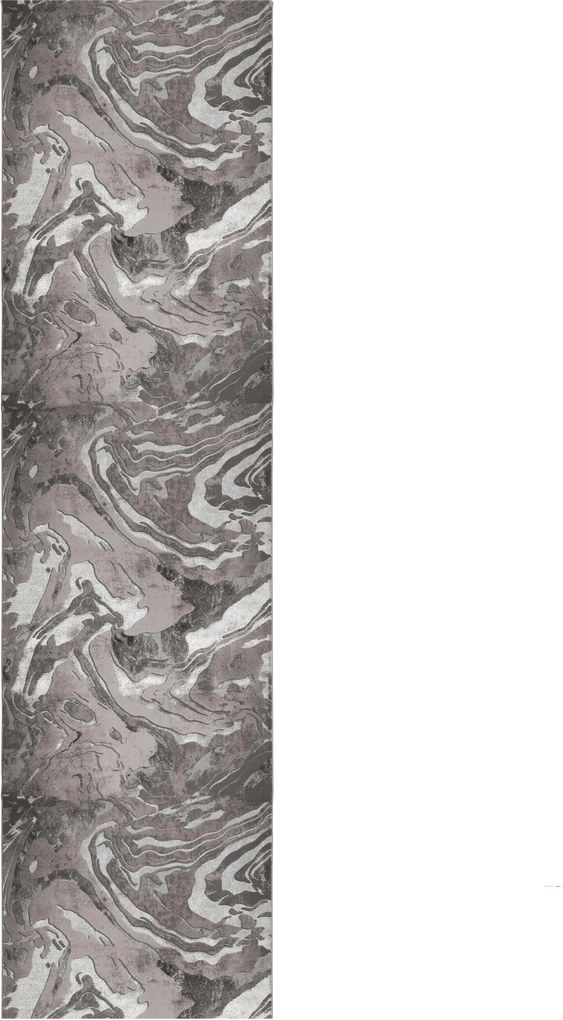 XXXLutz KOBEREC, 230/60 cm strieborná Flair Rugs - Online Only bytové doplnky - 003165029401