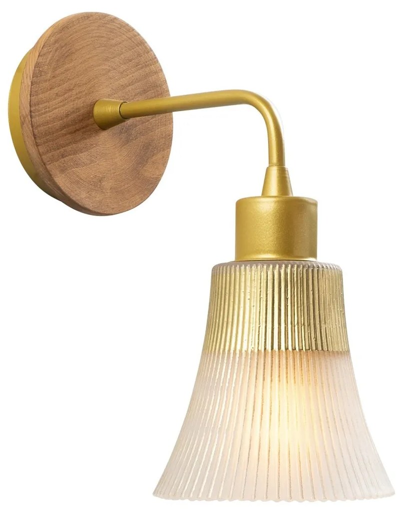 Nástenné svietidlo Foca zlaté