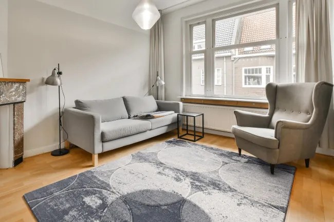 Koberec Agnella Opal Kruhy - sivý