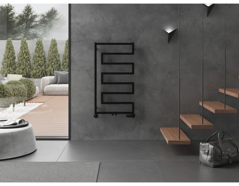 Mexen Florida, vykurovacie teleso 1080 x 600 mm, 358 W, čierna, W206-1080-600-00-70