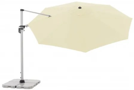 Doppler ACTIVE 370 cm - bočný záhradný slnečník s bočnou tyčou - 2. akosť (S266)