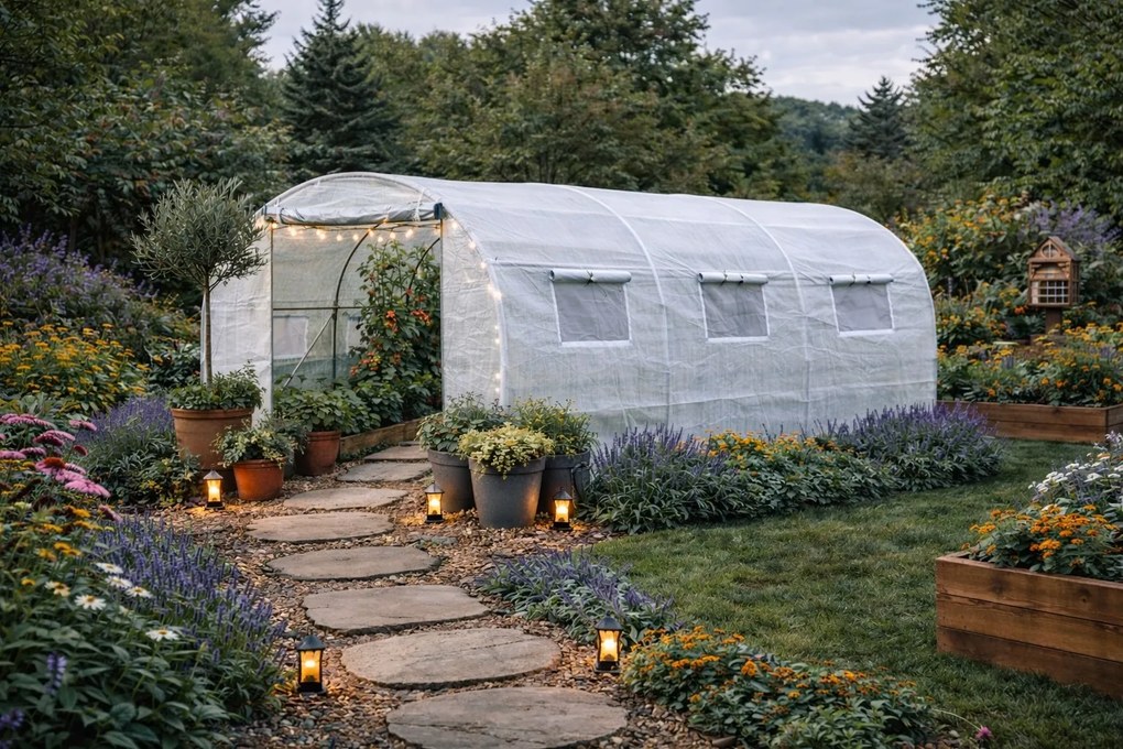 TRENDIE Fóliovník 2 x3,5m biely STANDARD