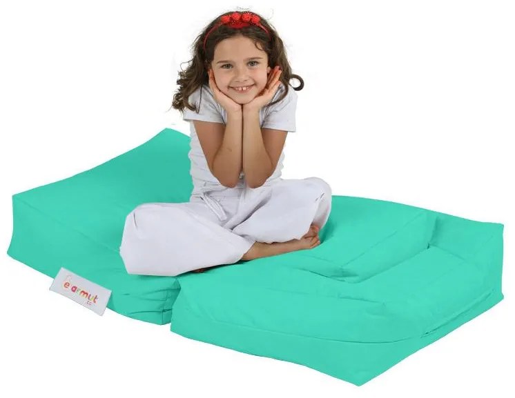Sedací vak Kiddo (tyrkysová). Vlastná spoľahlivá doprava až k Vám domov. 1101676