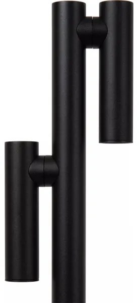 Lucide 27703/04/30 - LED Stm. nab. vonk. lampa ANTRIM 2xLED/2,2W/4V IP54 čierna