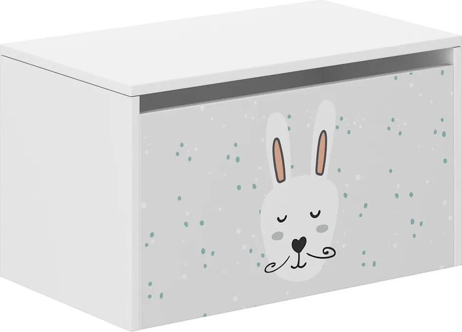 Wooden Toys KONTAJNER NA HRAČKY S MOTÍVOM ZVIERATIEK