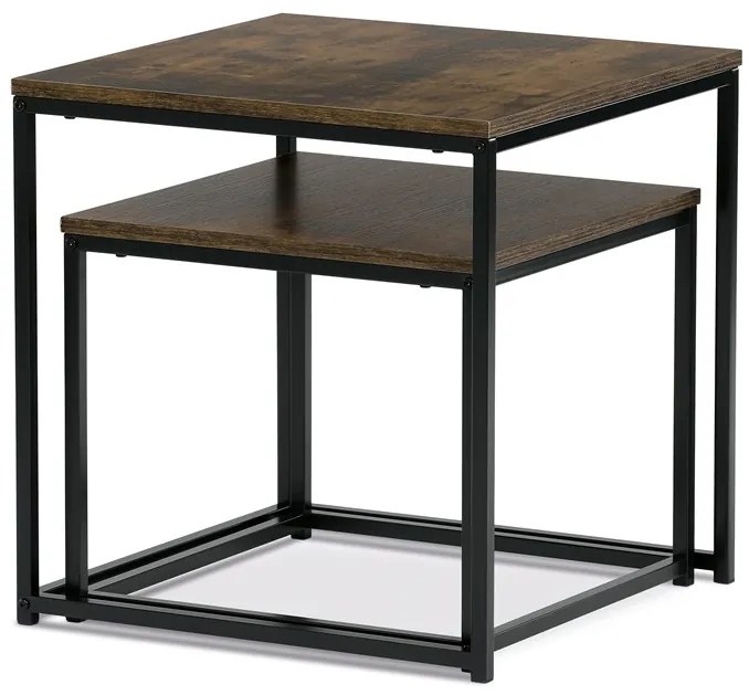 Autronic BONTEC Odkladací stolík 50x50cm, mdf, divoký dub, AF-076 OAK Farba: Prírodné