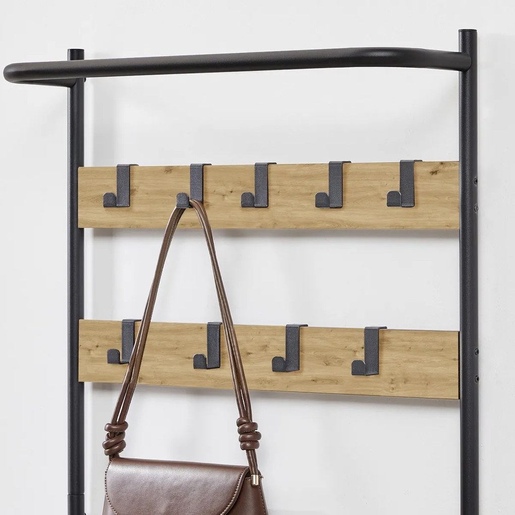 Vešiak s botníkom TAYLOR ARTISAN 64x180 cm