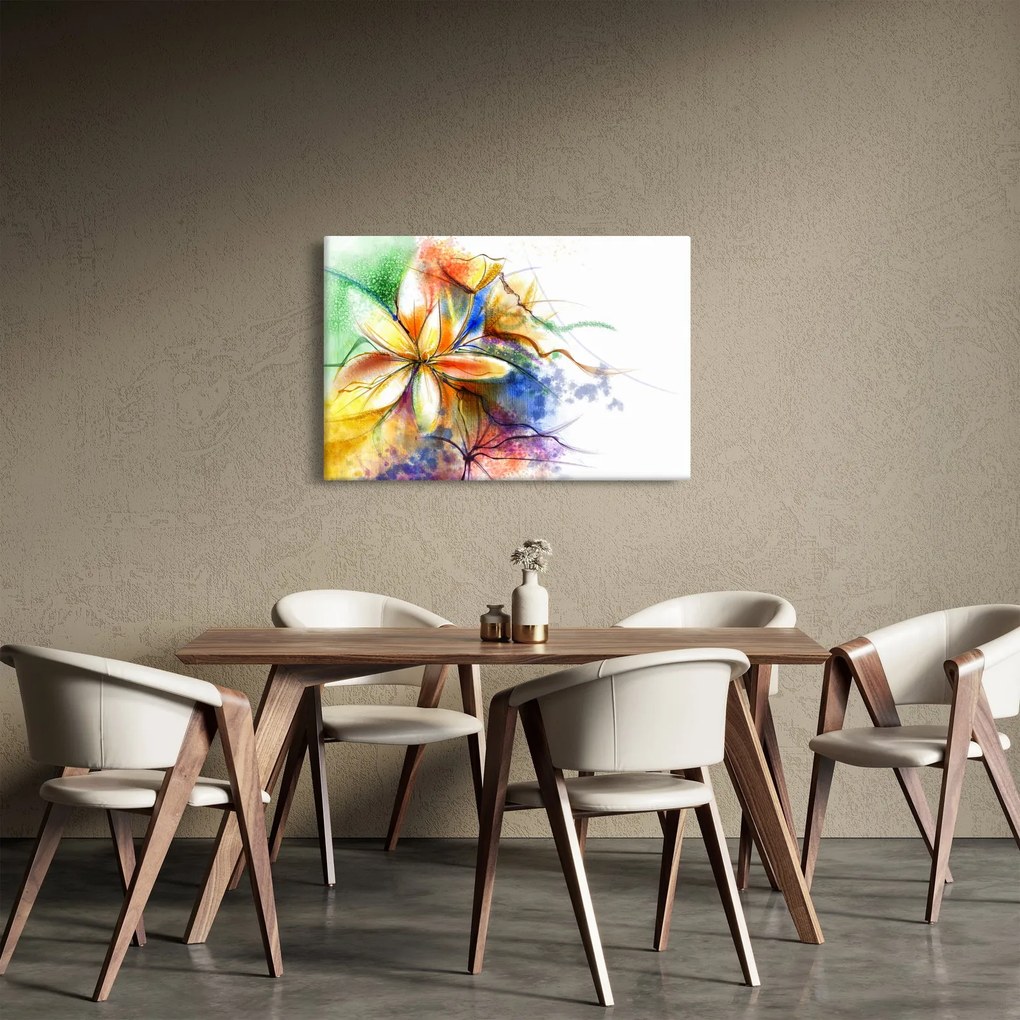 Obraz - Kvetina (90x60 cm)