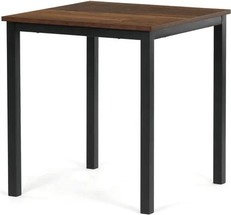 Jedálenský stôl Autronic 70x70 cm Hnedá Melamín GDT-201 OLW2