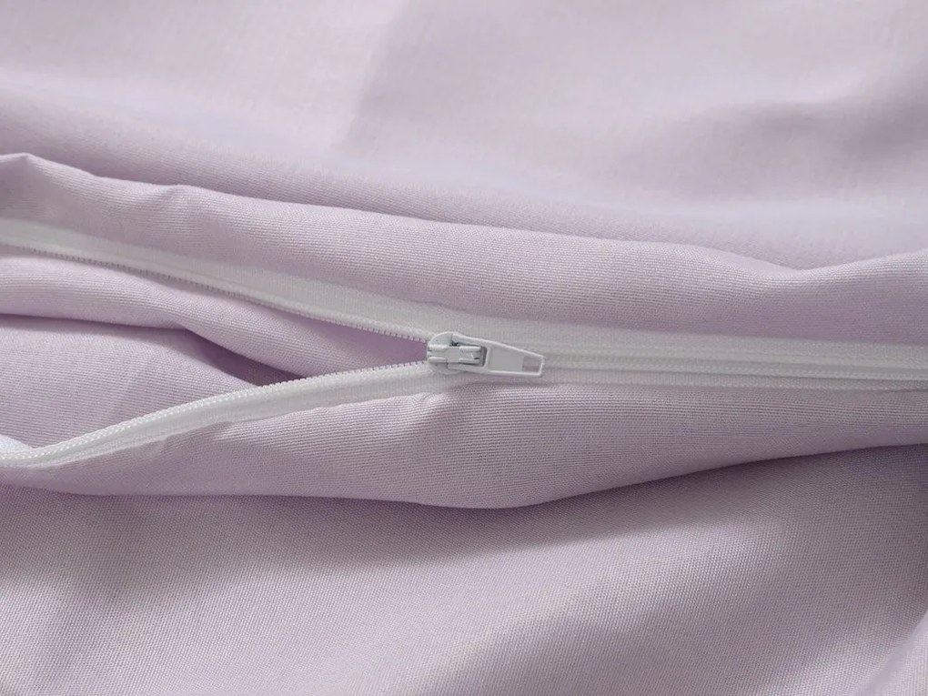 Letný paplón prešívaný 140x200 cm s poťahom na vankúš SUMMER 70x90 cm, fialový