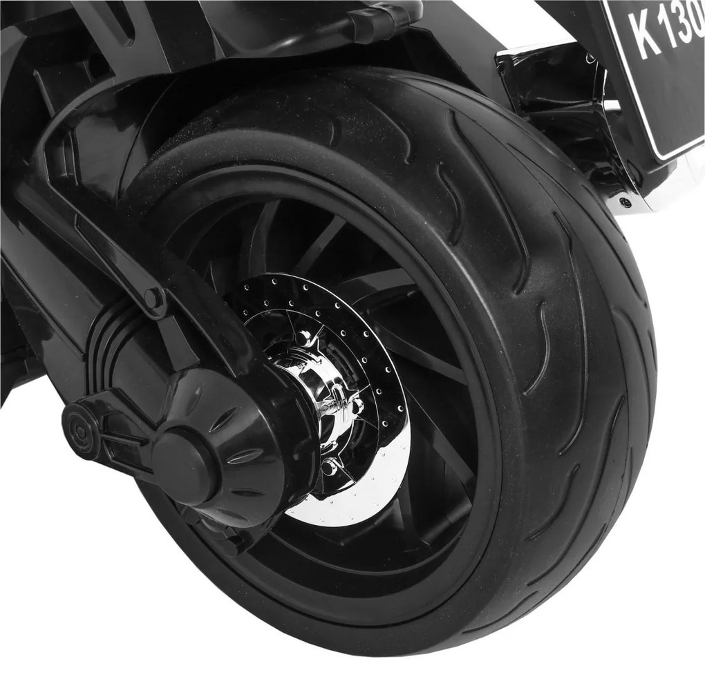 RAMIZ ELEKTRICKÁ MOTORKA BMW K1300S - BIELA - RC-550SMP/10500RPM - BATÉRIA 12V/5,5Ah - 2022