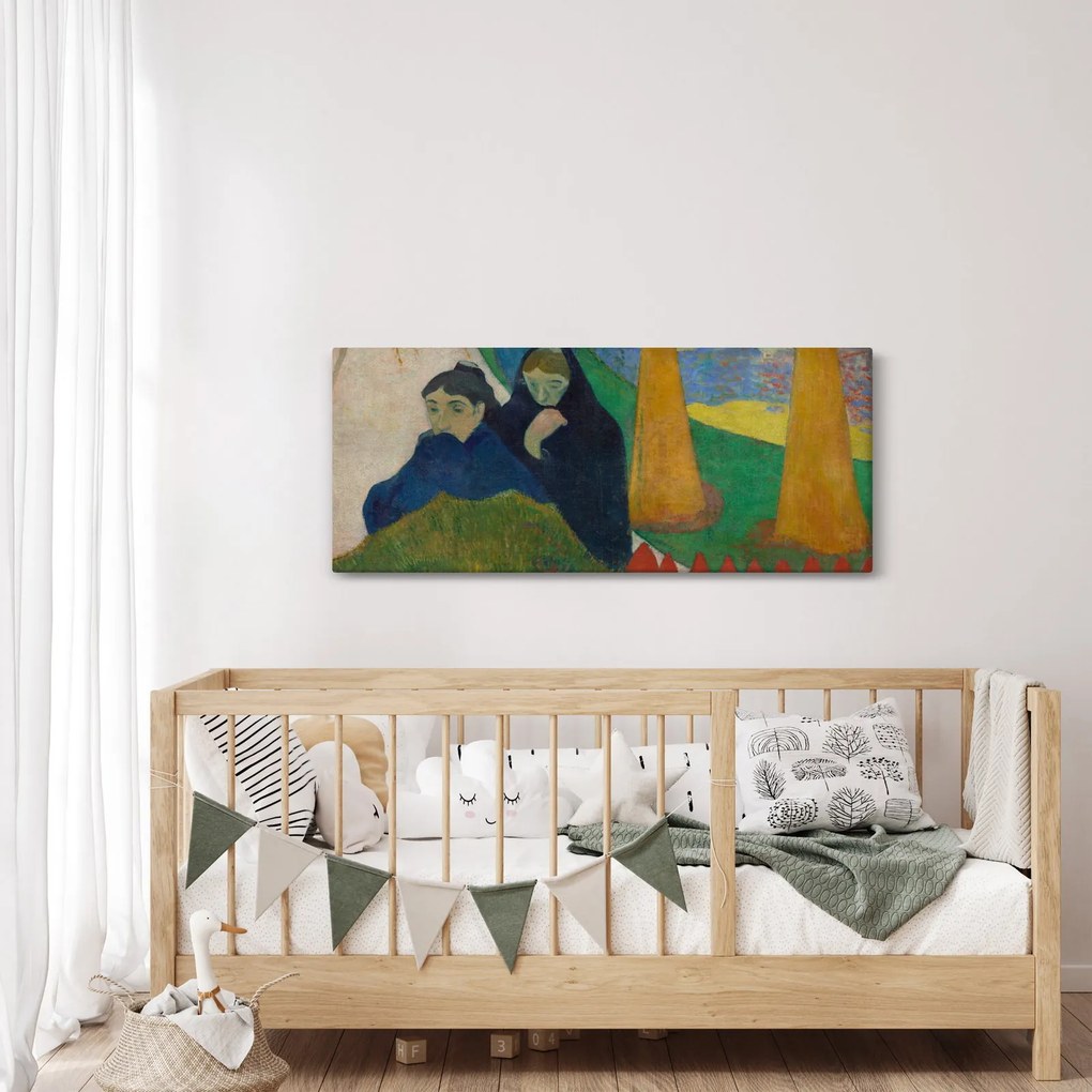 Obraz - Paul Gauguin, Arlésiennes (Mistral) , reprodukcia (120x50 cm)