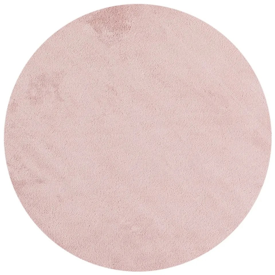 Ružový prateľný okrúhly koberec ø 160 cm Sky – Ayyildiz Carpets