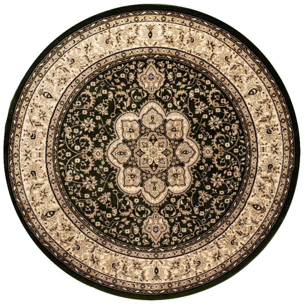 Okrúhly koberec ROYAL ADR model 521  zelená