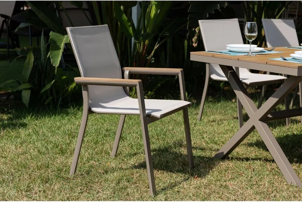 Doppler Meran - záhradné stohovateľné kreslo