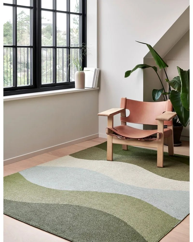 Zelený vnútorný a vonkajší behúň 70x300 cm Urvi Woods – Pappelina