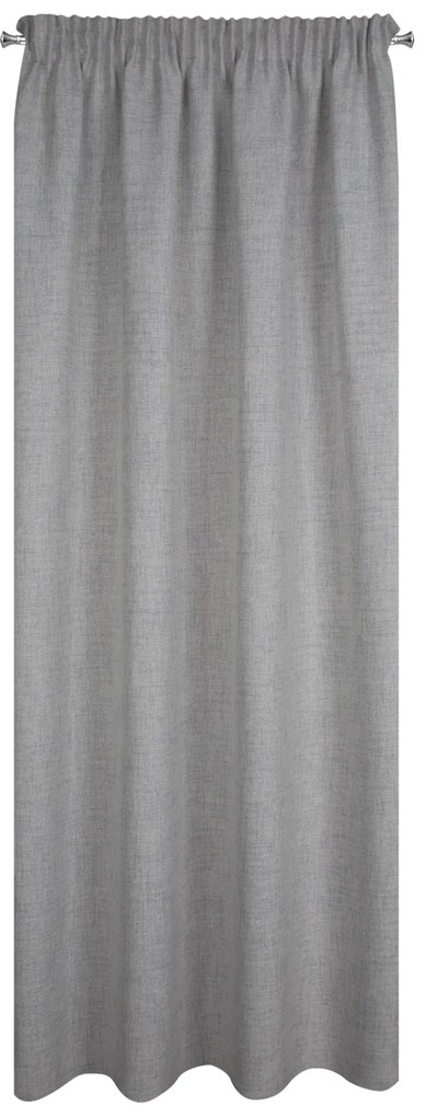 ZÁVES NA PÁSKE JULA 140X270 CM STRIEBORNÁ