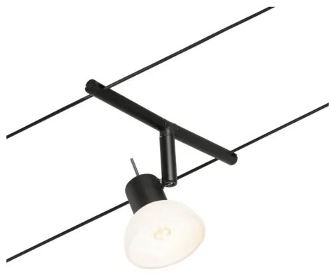 Paulmann 94450 - SADA 5xGU5,3/10W Bodové svietidlo SHEELA 230V čierna