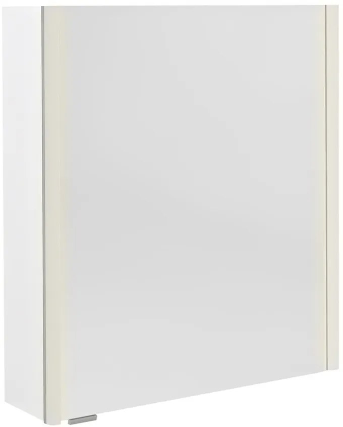 Sapho Sapho, ALIX galérka s LED osvetlením 66x70x17,5cm, ľavá/pravá, biela, AX166-0030
