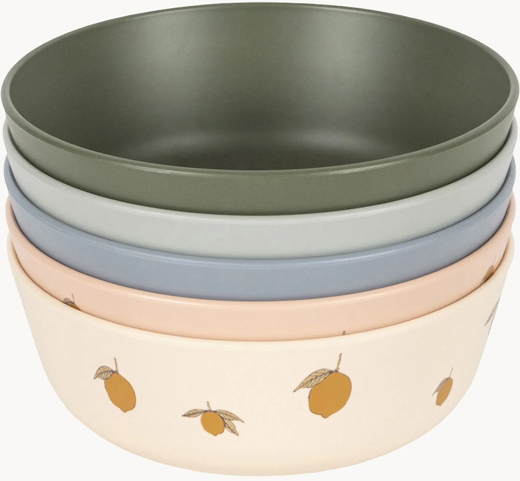 Detské misky Lemon, 5 ks