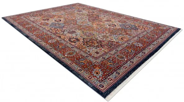 Koberec KESHAN Fredzle, Ornament, ramka orientálny 7576/53511 terakota