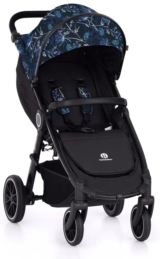 PETITE&MARS Kočík Street+ RWS Black Limited 100 Stylish Beauty Complete