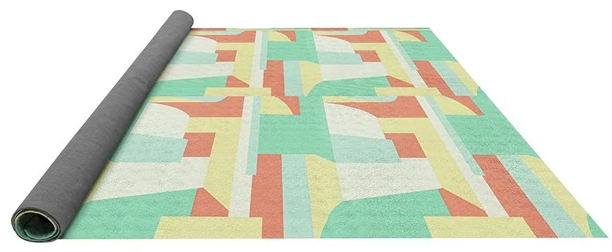 Vonkajší koberec CARPIA 280x280 cm - viac variantov Farba: Zelenohnedá