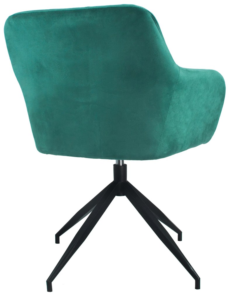 Otočná stolička Viata (zelená + čierna) . Vlastná spoľahlivá doprava až k Vám domov. 1064129