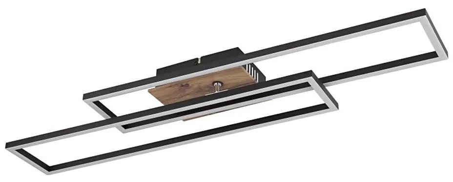 Globo 67208-30 - LED Stropné svietidlo DAKARI LED/30W/230V 3000K 60x80 cm čierna