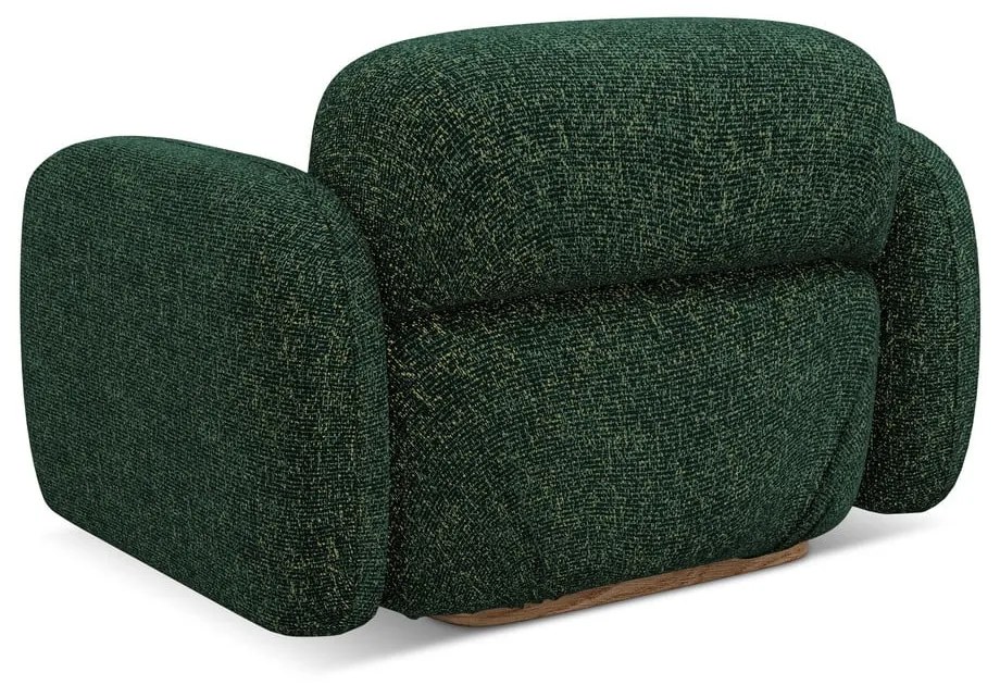 Tmavozelené kreslo Ailani – Makamii