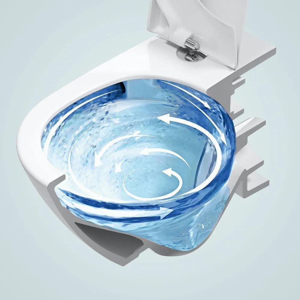 VILLEROY &amp; BOCH Subway 3.0 Combi-Pack, závesné WC s TwistFlush + WC sedátko s poklopom, s QuickRelease a Softclosing, biela alpská, s povrchom CeramicPlus, 4670TSR1