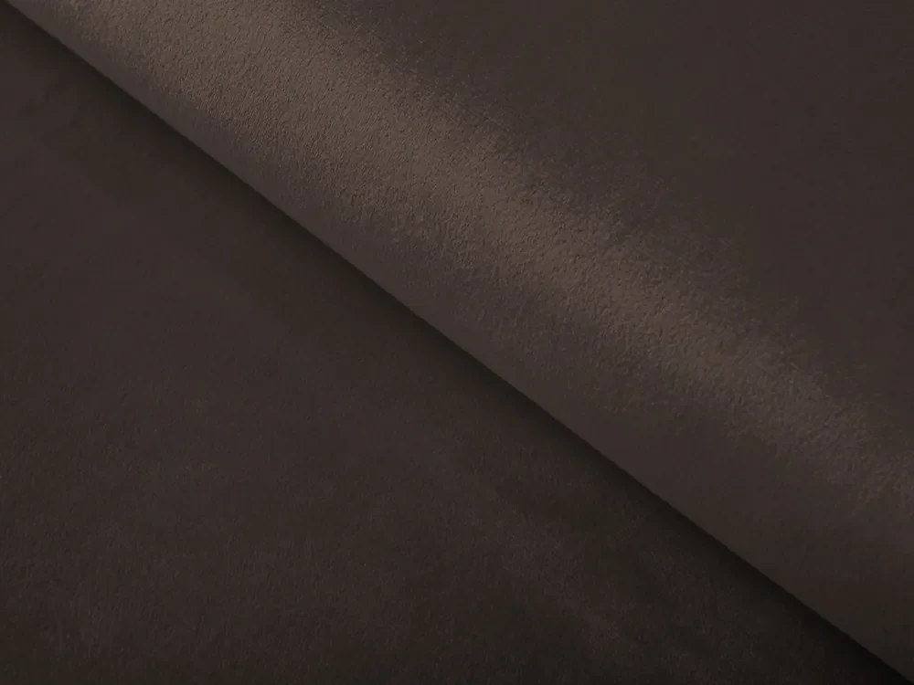 Biante Zamatový štvorcový obrus Velvet Prémium SVP-016 Tmavo hnedý 80x80 cm