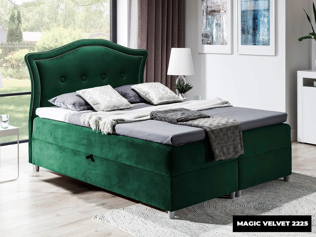 PROXIMA.store - Kontinentálna boxspring posteľ WILLOW ROZMER: 140 x 200 cm